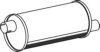 DENNI 408915 Middle-/End Silencer